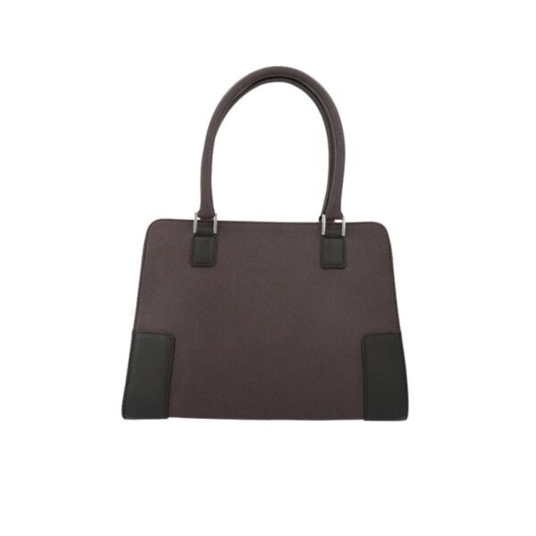 Timexity Brown Charm Shoulder Tote